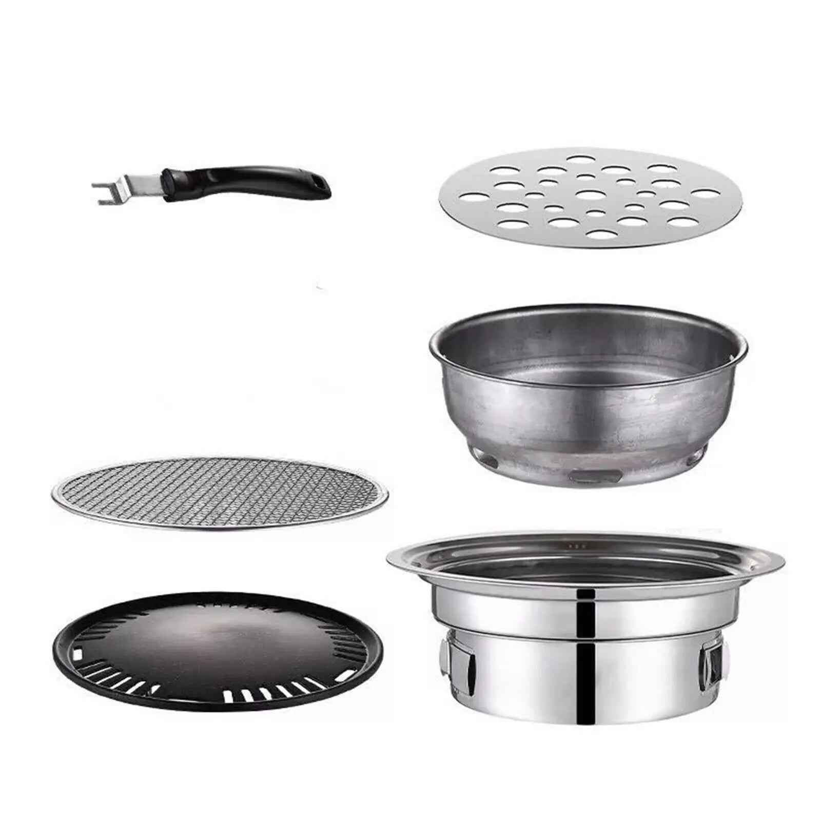 Portable BBQ Grill Camping Outdoors