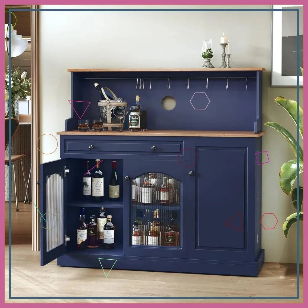 48" Modern Farmhouse Coffee Bar Cabinet