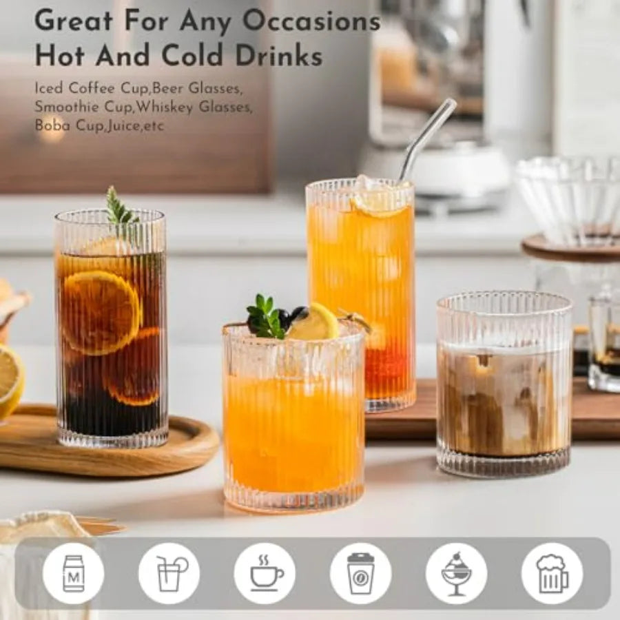 Entertaining 12 oz & 14 oz Glasses