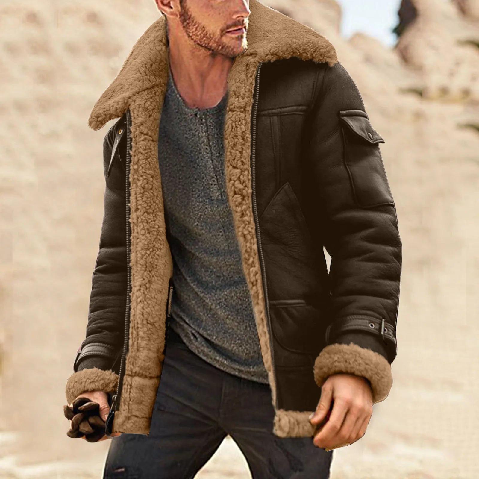 Vintage Cozy Winter Jacket