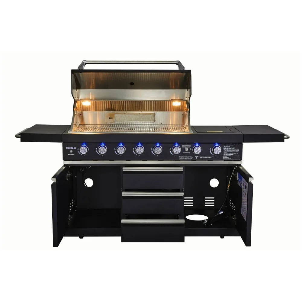 8-Burner Outdoor Gas Grill