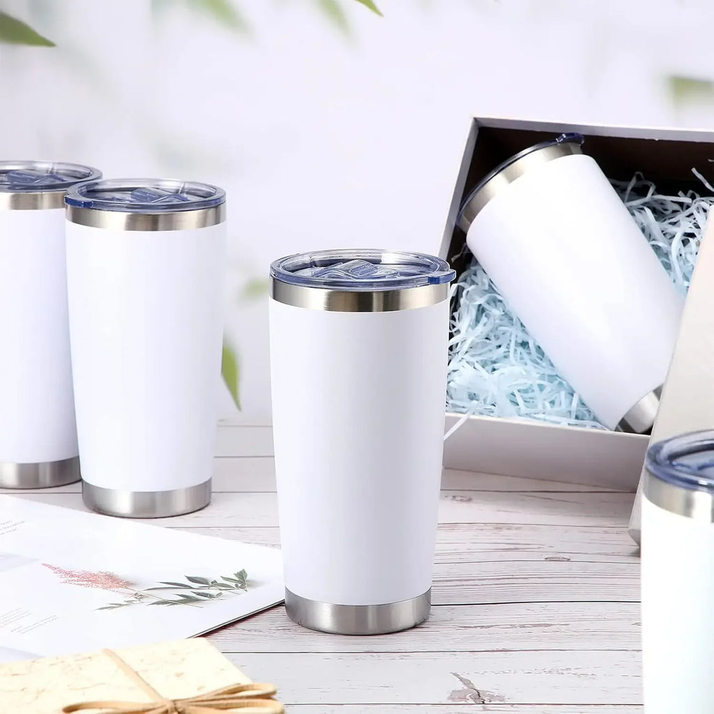 36 Packs Stainless Steel Tumbler Bulk with Lid