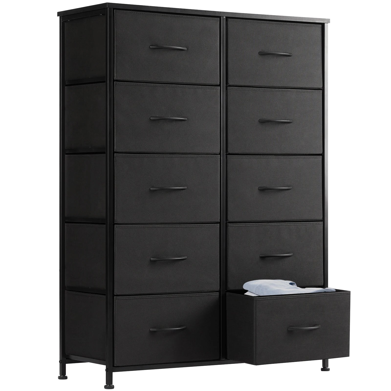 Bedside Table w/ 10  Drawers Wardrobe