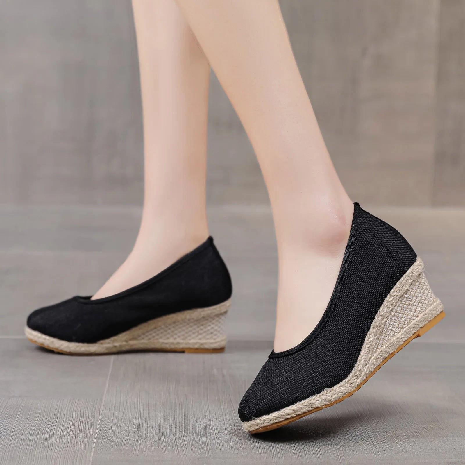 Casual Slip-On Pumps