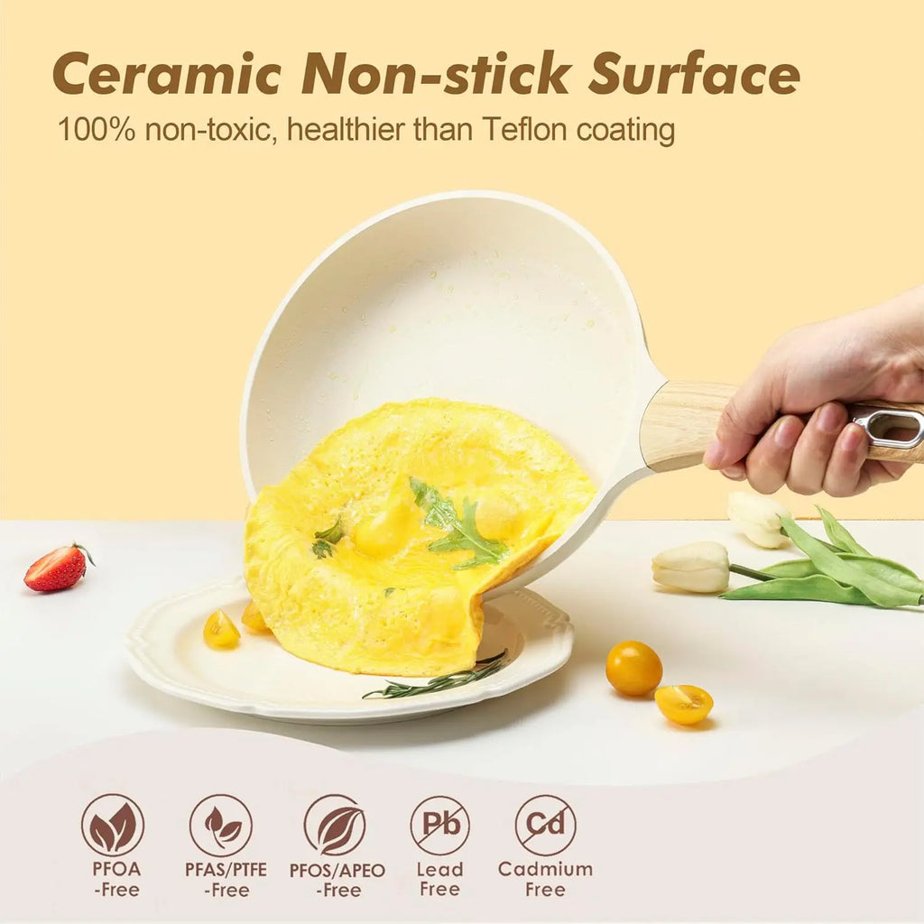 26-Piece Ceramic Nonstick Cookware Set
