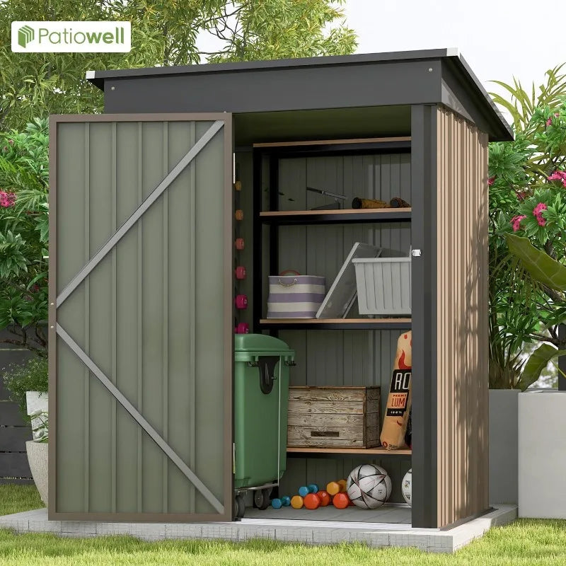 5x3 FT Outdoor Storage Shed