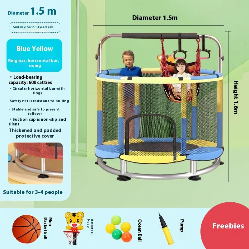 Children's Indoor Trampoline 3-10 Years