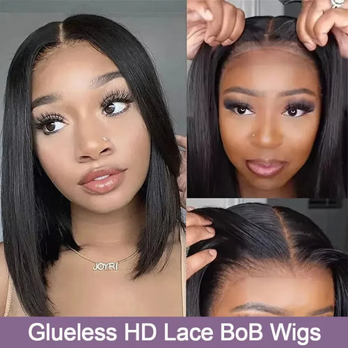 13x4 Bone Short Bob Wig﻿