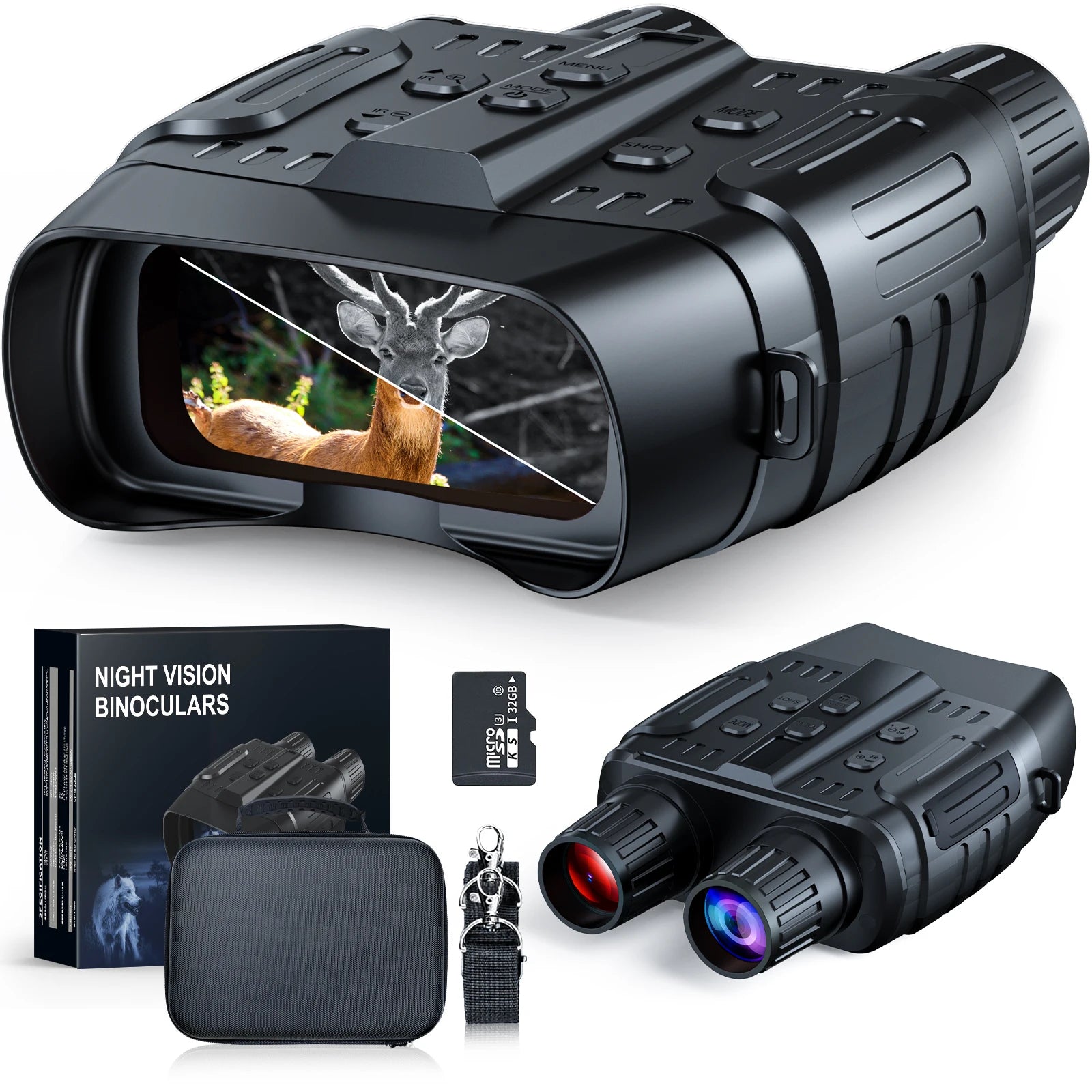 300 Meters Night Vision Binoculars