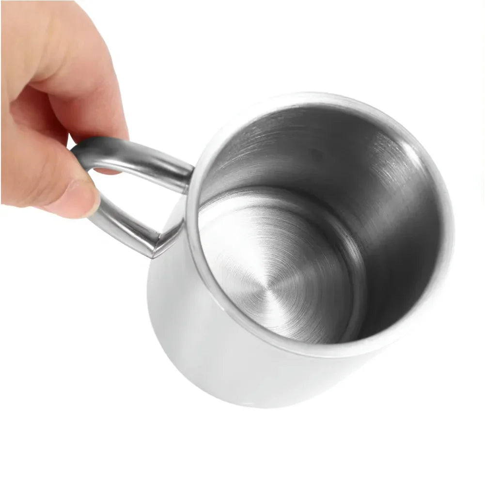 Stainless Steel Double Wall Mug For Outdoors