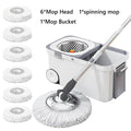 Spin Mop Bucket 6 Microfiber Refills
