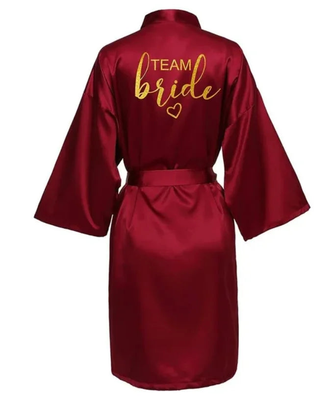Wedding Party Satin Robes