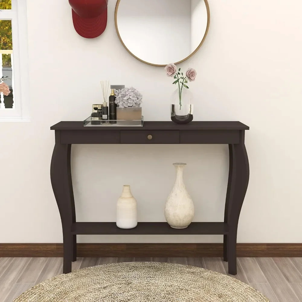 Chic Accent Sofa Entryway Table
