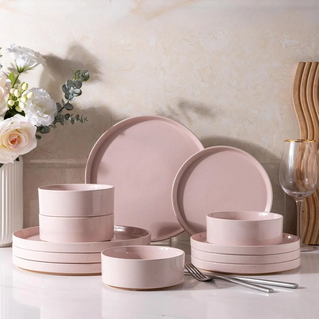 Ceramic Dinnerware Set for 4,