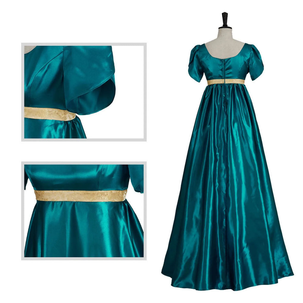 Victoria Medieval Satin Dress