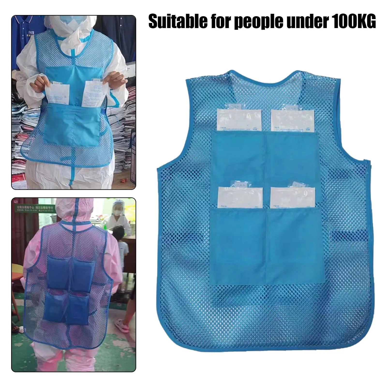 Ice Pack Cooling Vest