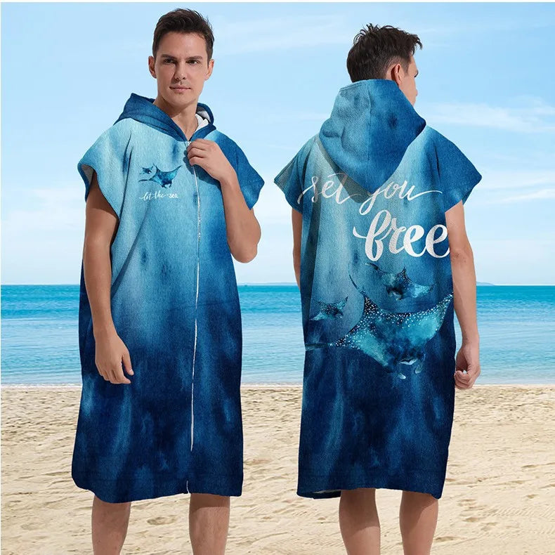 Microfiber Hooded Towel Men/ Women
