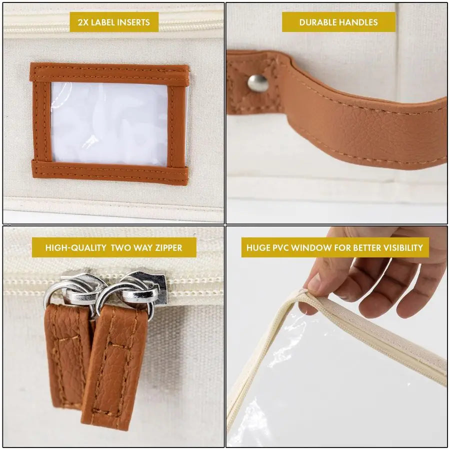 2pc  Under Bed Storage Containers