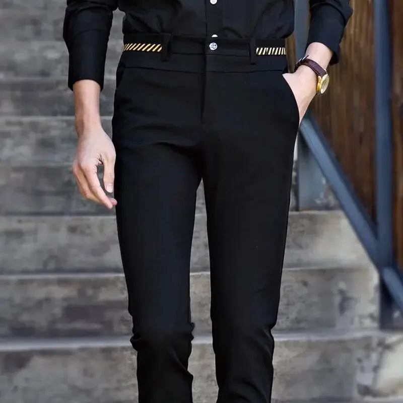 Stretchy and Non-Ironing  Trousers