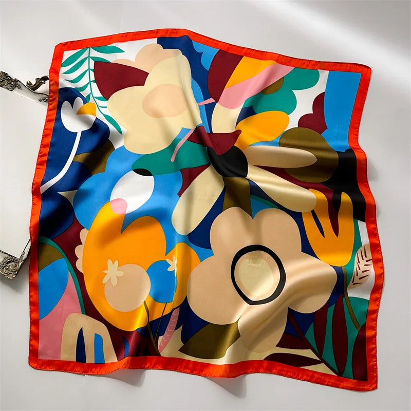 70cm silk scarf