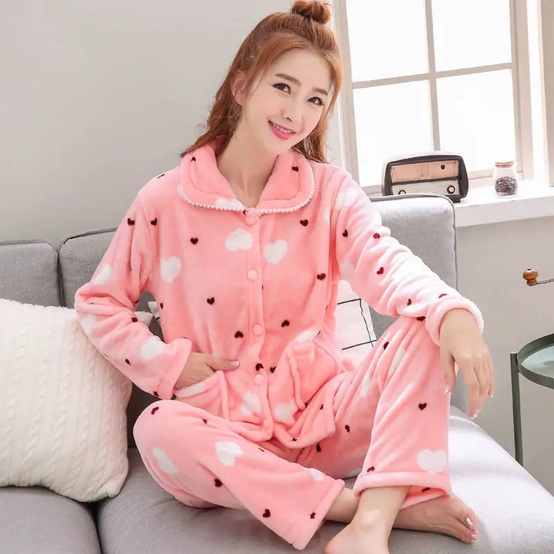 New Winter Pajamas Set