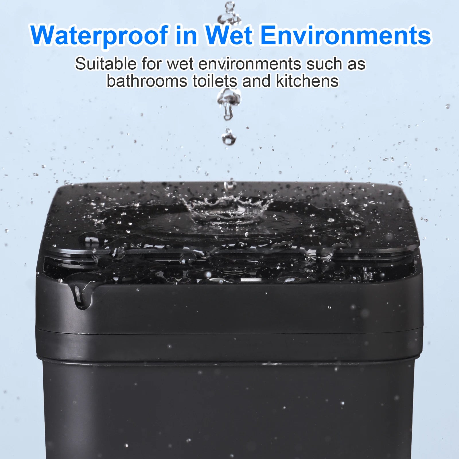 2 Pack 12L & 18L Automatic Trash Cans