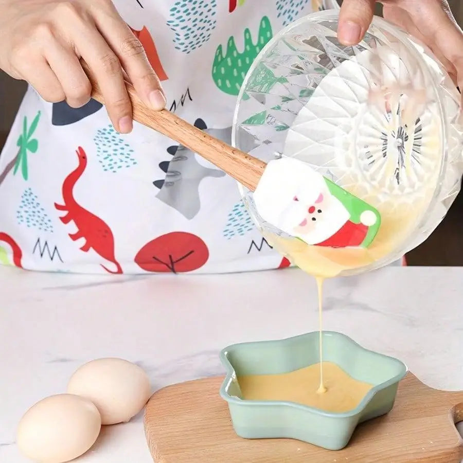 Holiday Festive Silicone Spatulas
