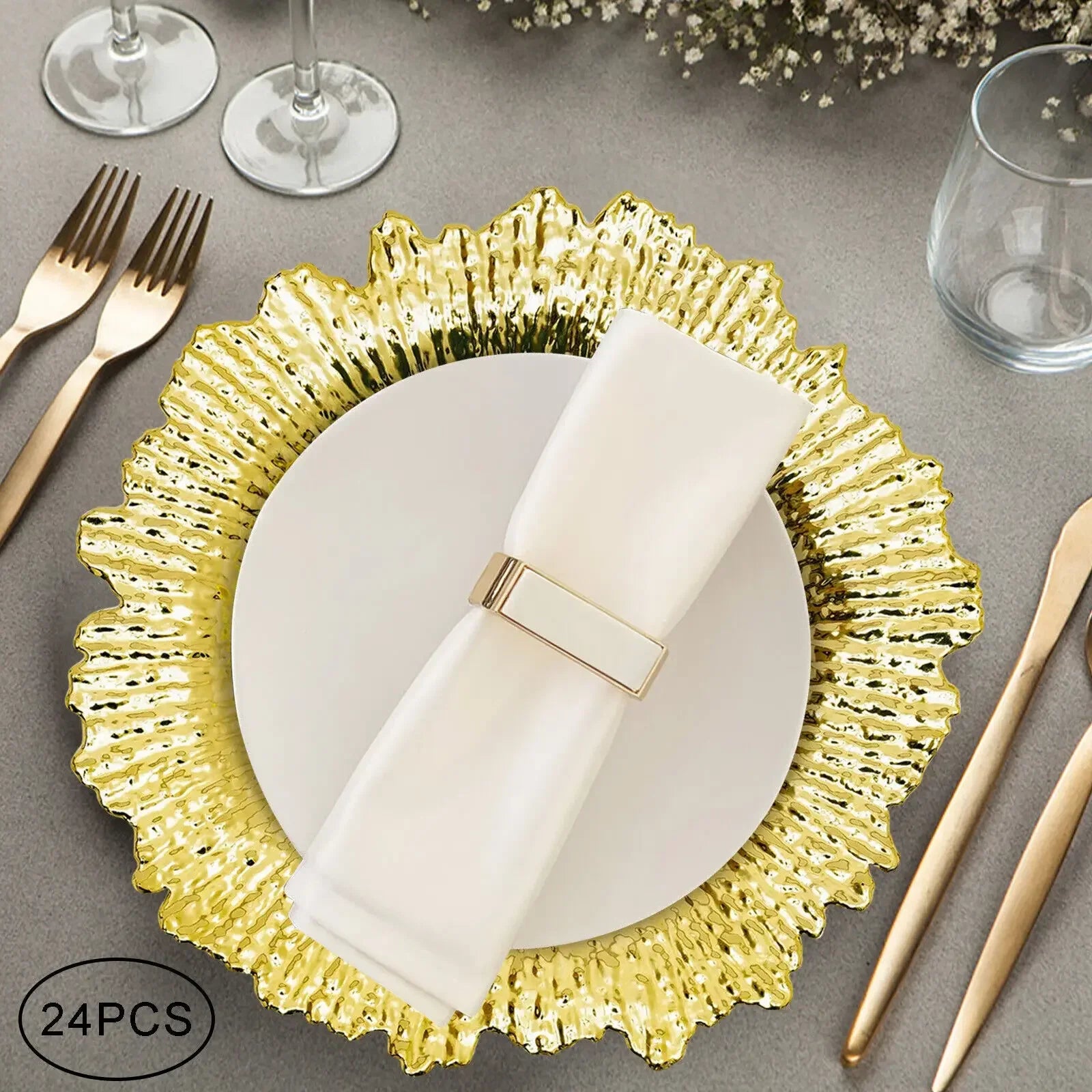 Gold Charger Plates For All Occasions