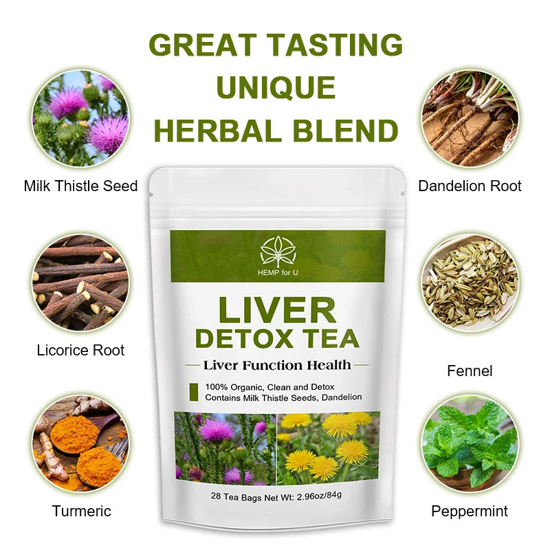 Liver Cleanse Detox & Repair Herbal Tea