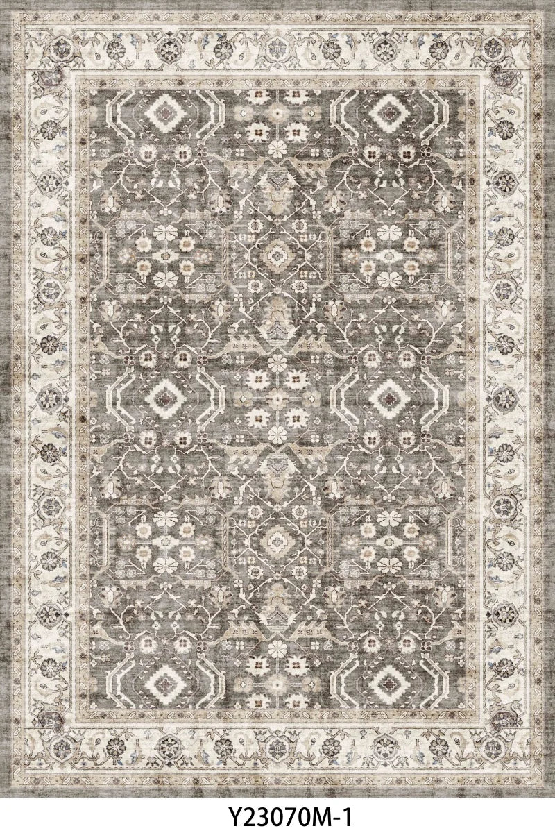 Vintage Floor Washable Area Rug