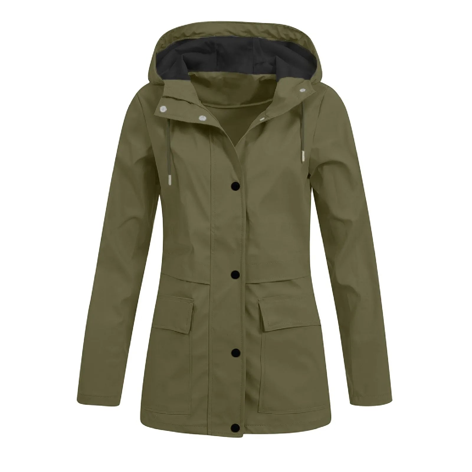 Plus Size Waterproof Rain Jacket