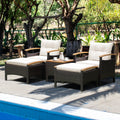 Poolside Table & Chairs Set