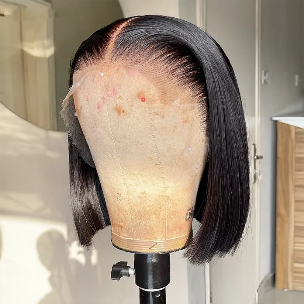 13x4 Bone Short Bob Wig﻿