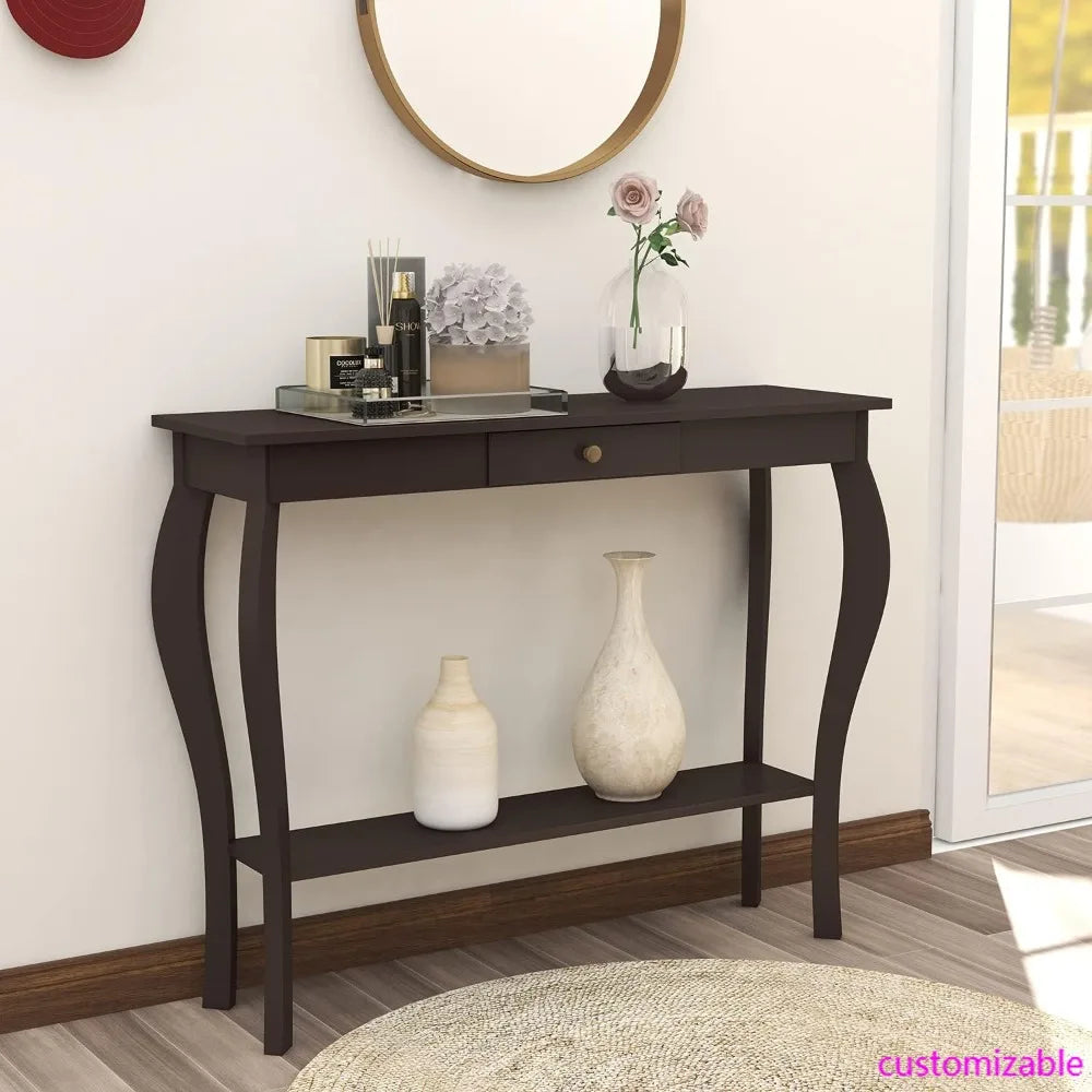 Chic Accent Sofa Entryway Table