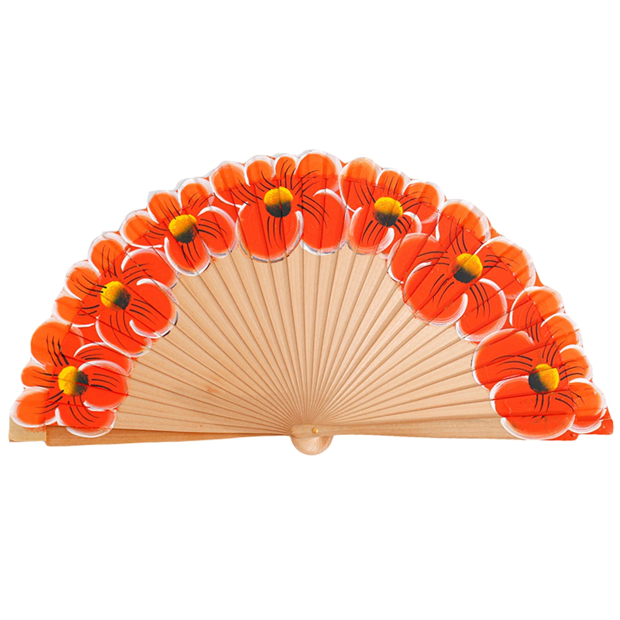Traditional Japanese Style Folding Fan