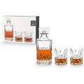 Admiral 3-Piece Whiskey Decanter Set with Glasses