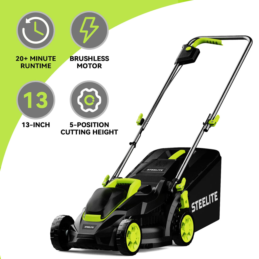 Deli 13" Electric Lawn Mower