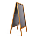 Double-Sided Chalkboard Easel Magnetic