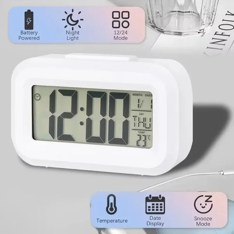 Table Clock  Multi-function Desktop