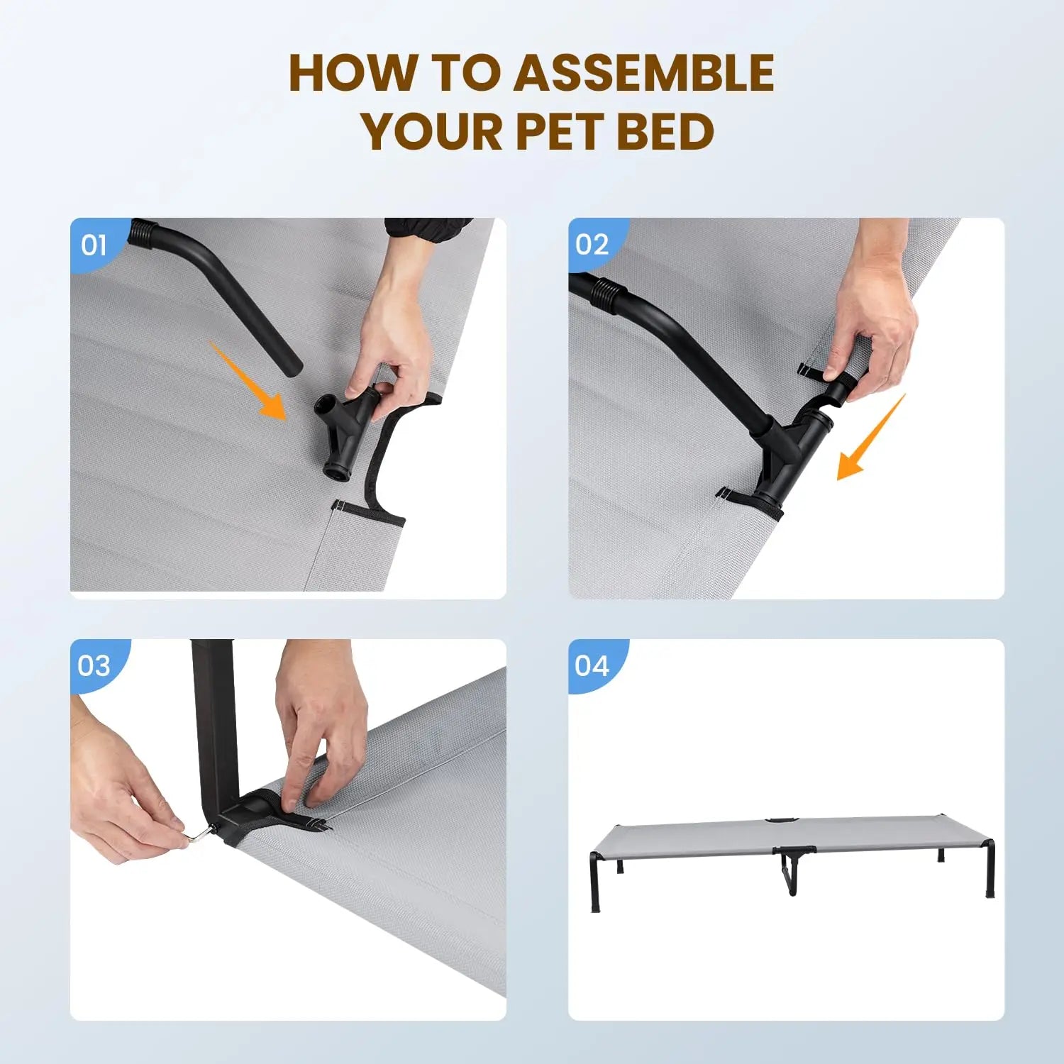 Elevated Cooling Pet Cot