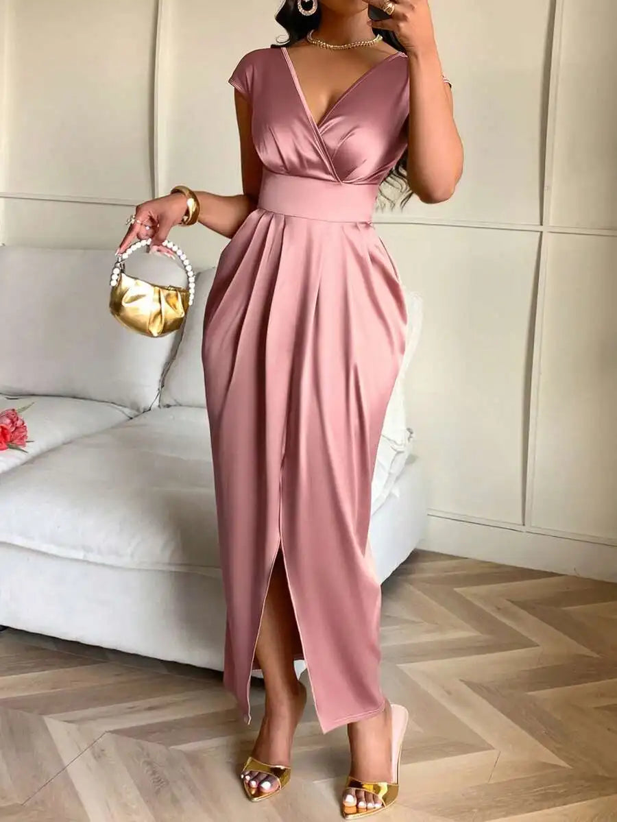 Elegant Satin  Dress