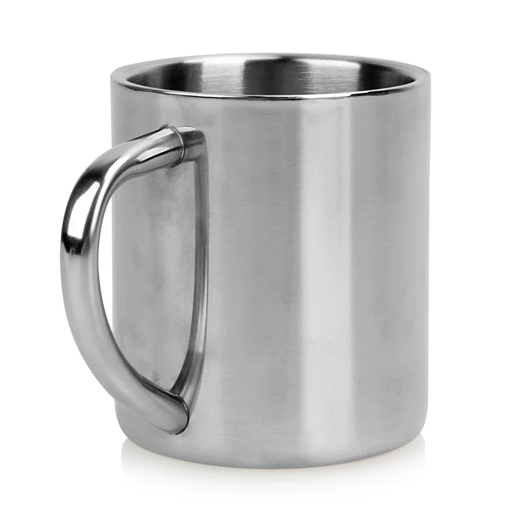 Stainless Steel Double Wall Mug For Outdoors