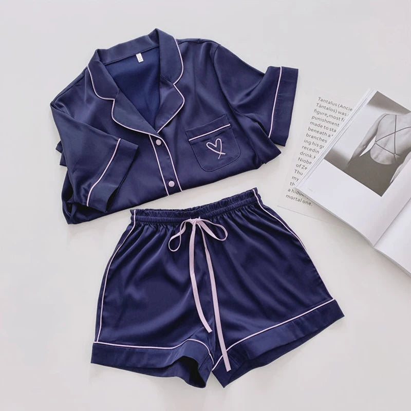 Summer Silk Pajamas