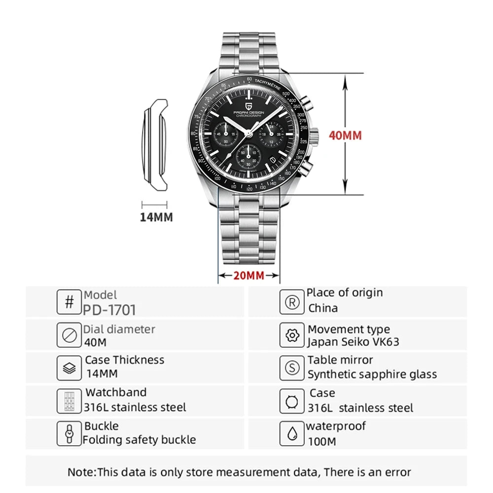 Luxury Quartz Watch For Men Waterproof