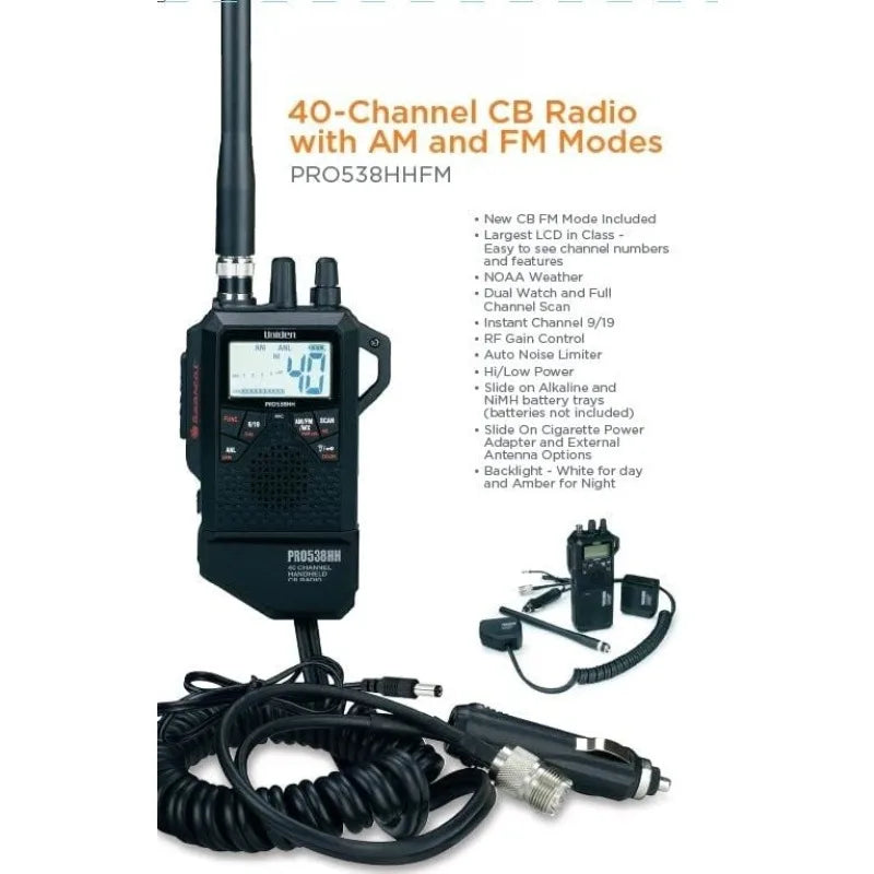 “2 in 1” Dual Handheld/Mobile Emergency CB Radio