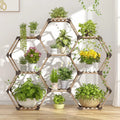 Hexagonal Plant Stand Indoor/ Outdoor