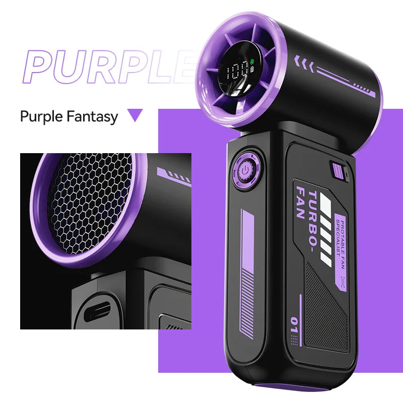 New High Speed Turbo Air Handheld Fan