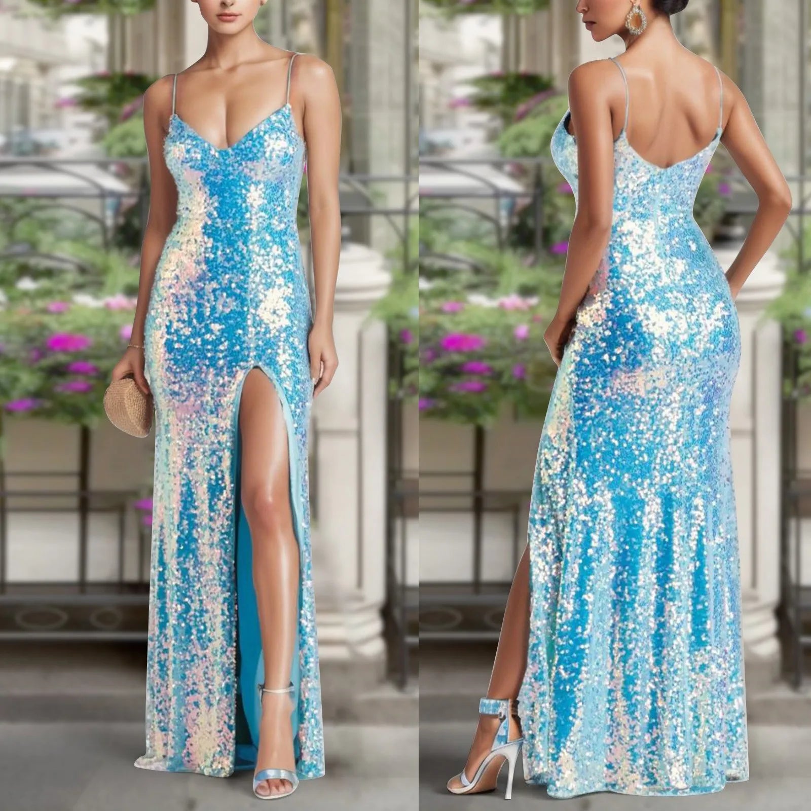 Sequin Formal Dress