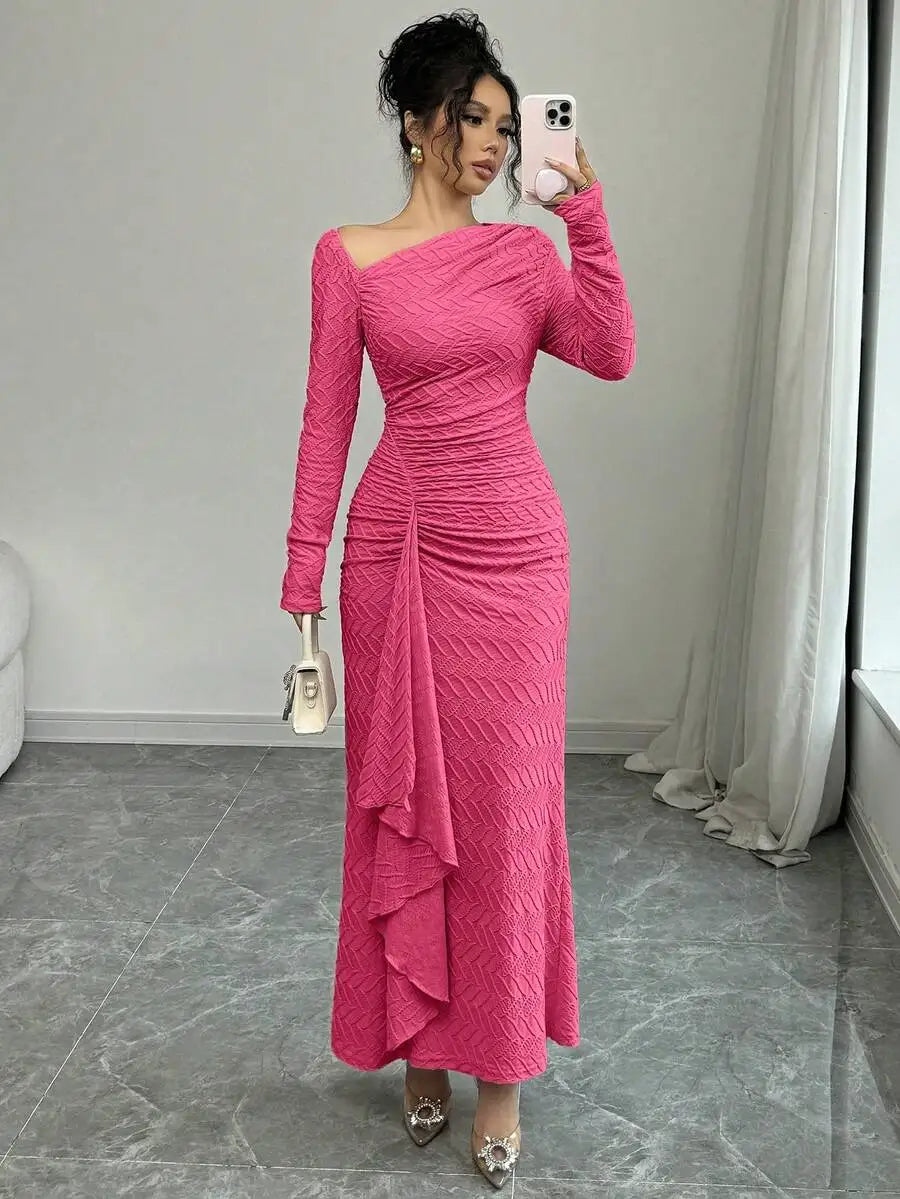 Long Sleeve  Maxi Dress