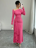 Long Sleeve  Maxi Dress